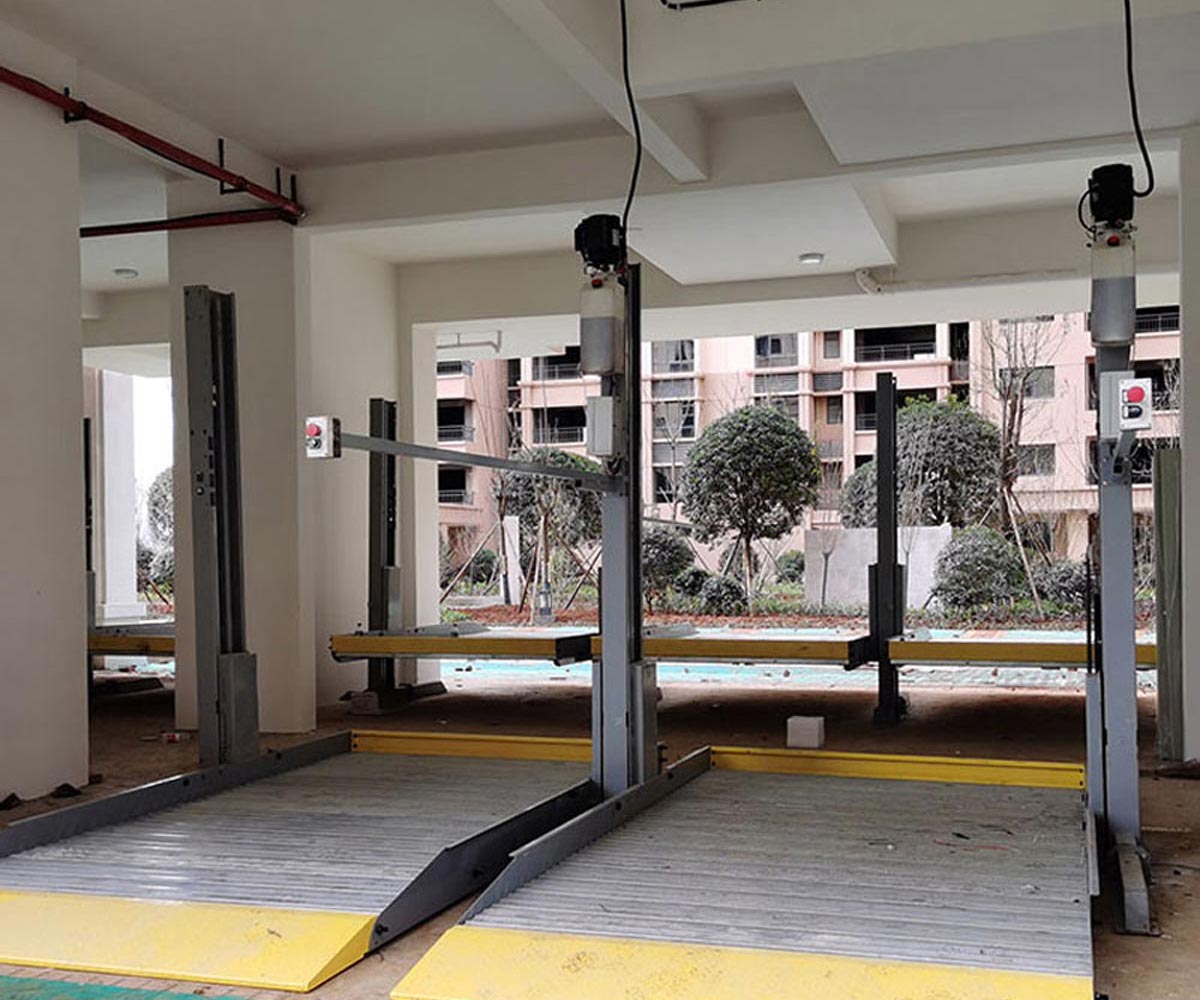 白河縣PSH橫移式機(jī)械停車場安裝
