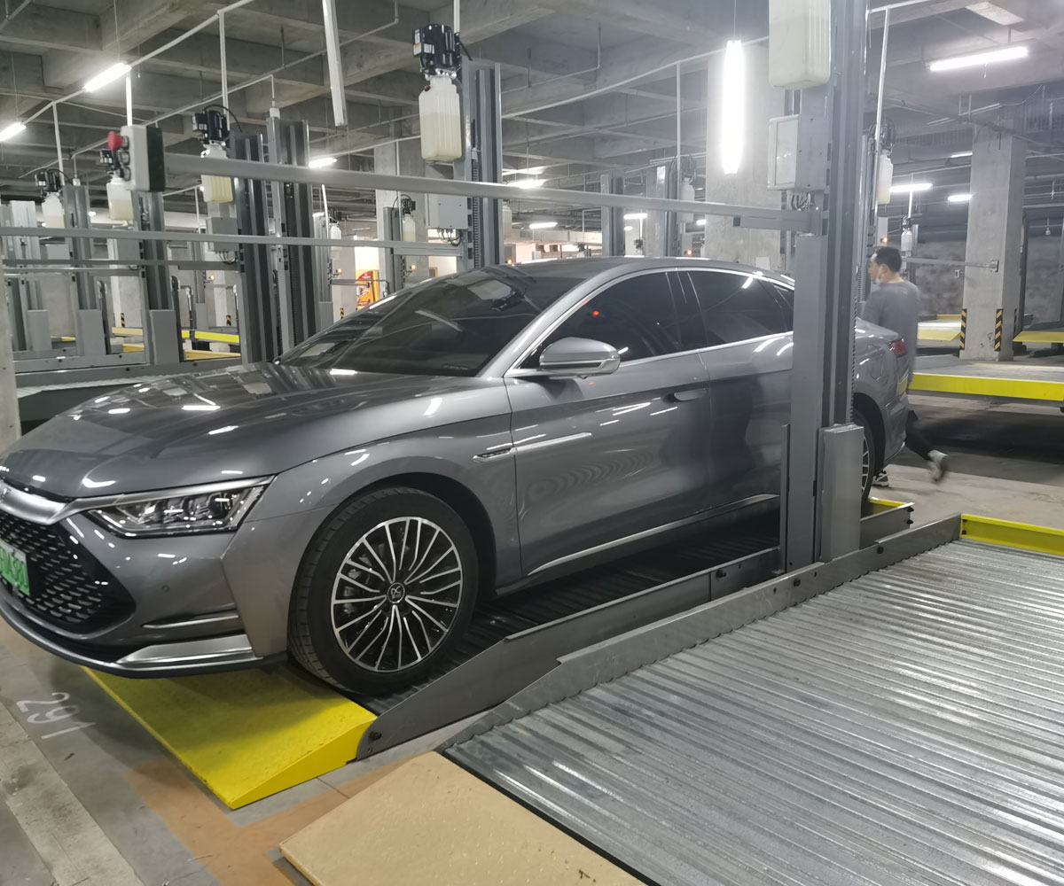 甘肅省雙層升降橫移式立體停車設(shè)備過規(guī)劃