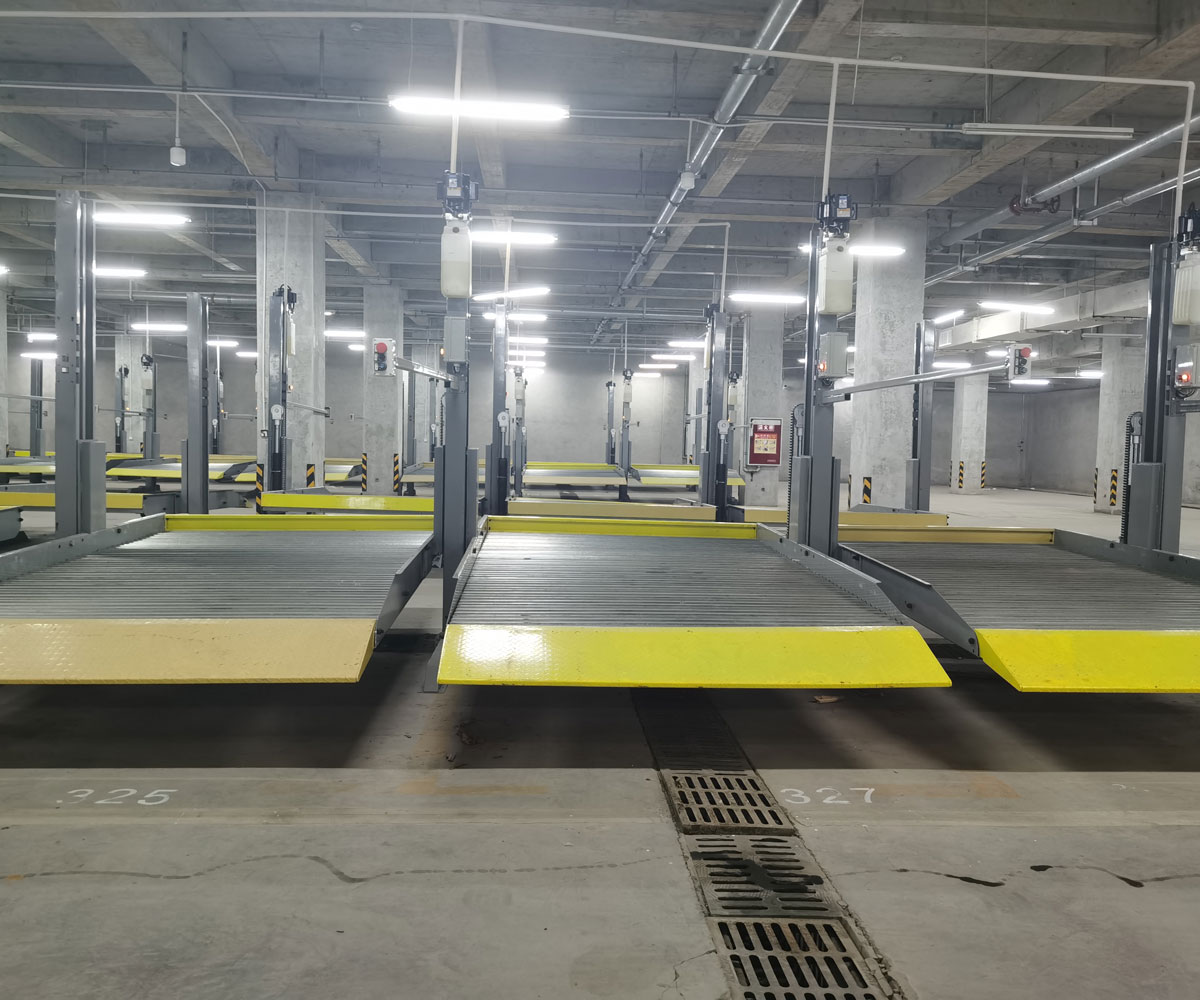 咸陽市兩層升降平移機械立體車庫維保