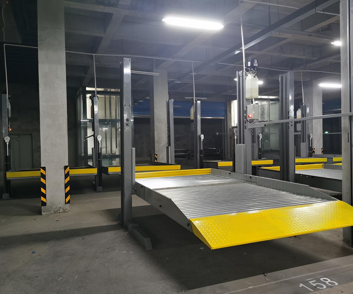 立體車庫9成新機(jī)械停車位出租行情解析