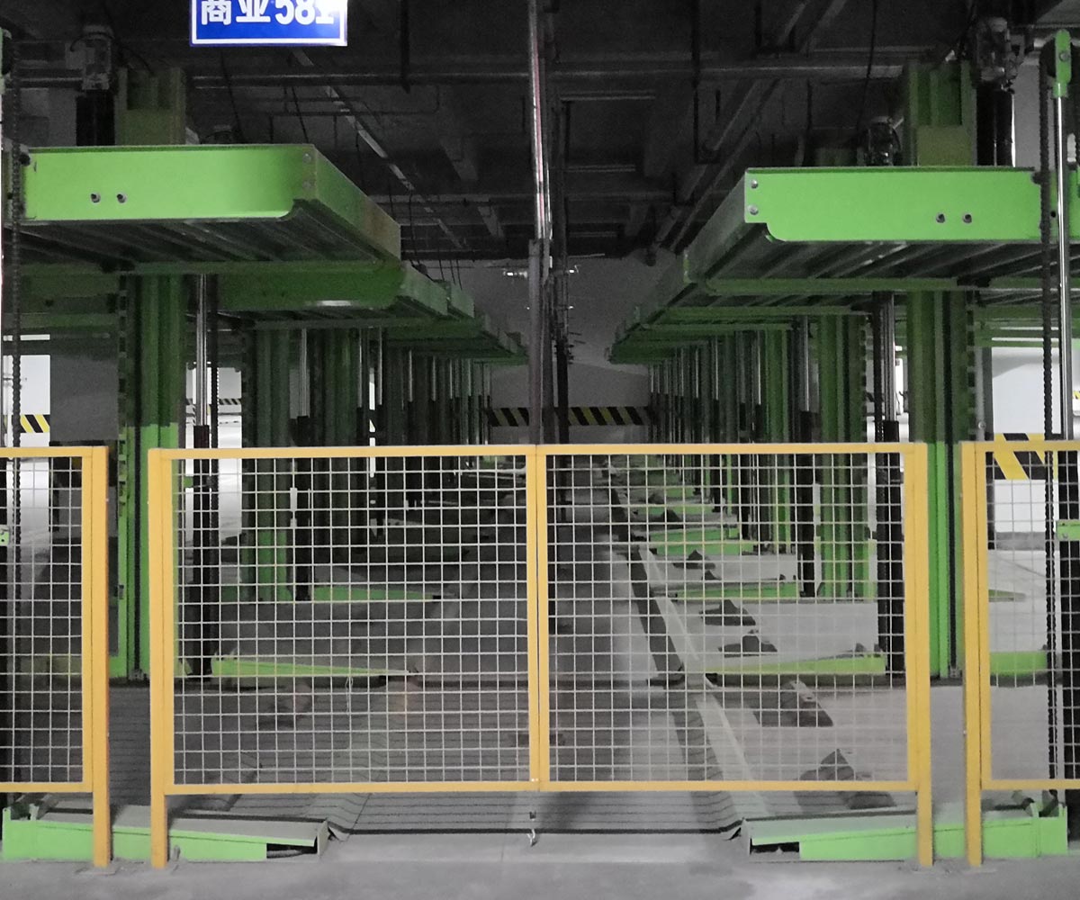 兩柱簡易式機(jī)械車庫