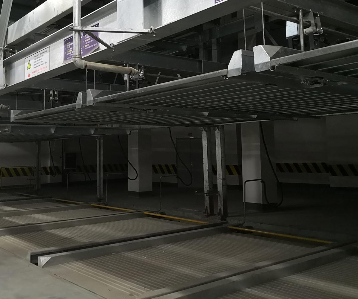 負一正三地坑PSH4D1四層升降橫移機械式停車設(shè)備
